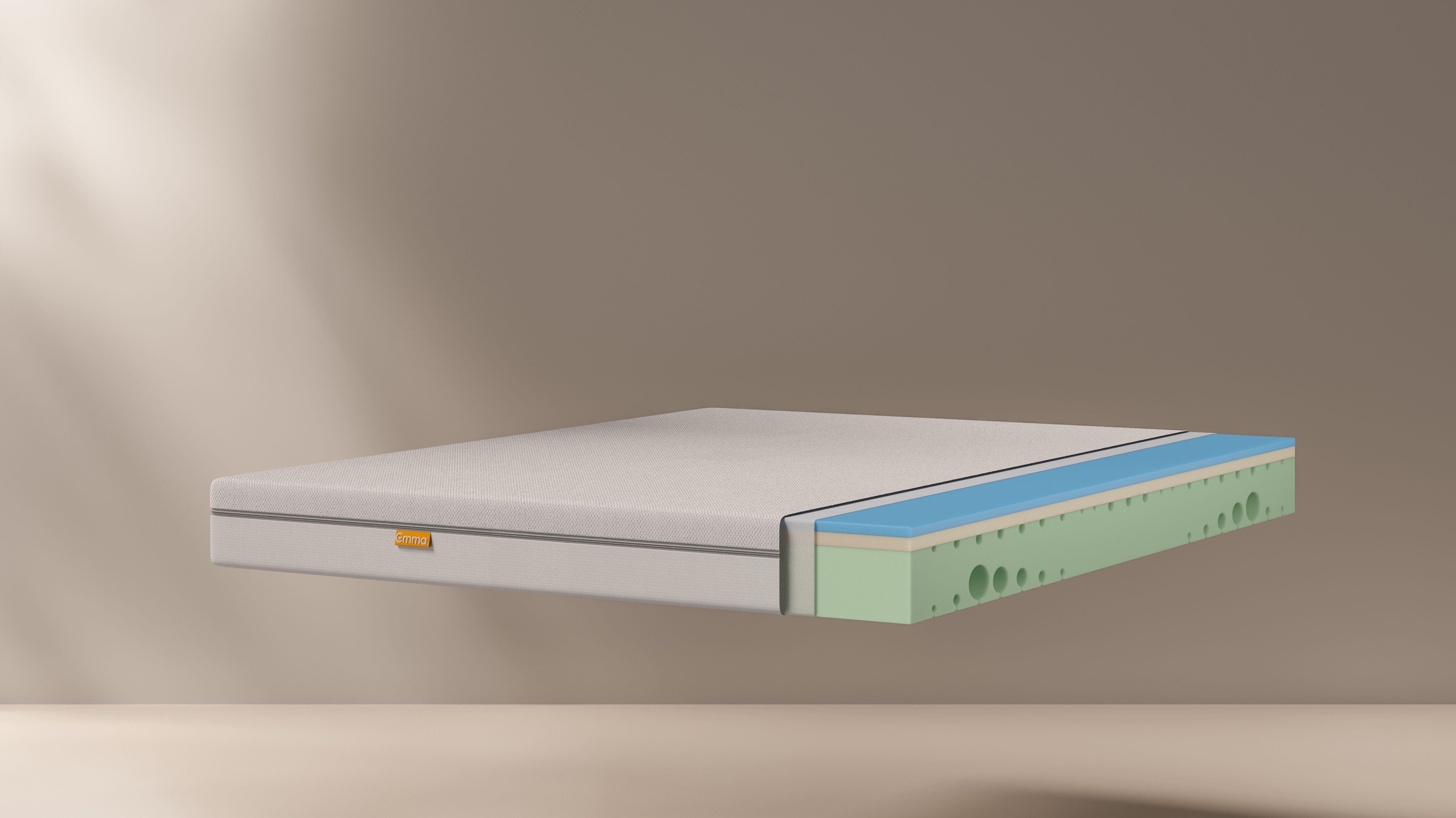 Kaltschaummatratze Emma One, 7 Zonen Matratze 90x200 cm, 140x200 cm & weitere Größen, Emma, 18 cm hoch, Matratze medium/hart, ergonomisch, atmungsaktiv, allergikergeeignet