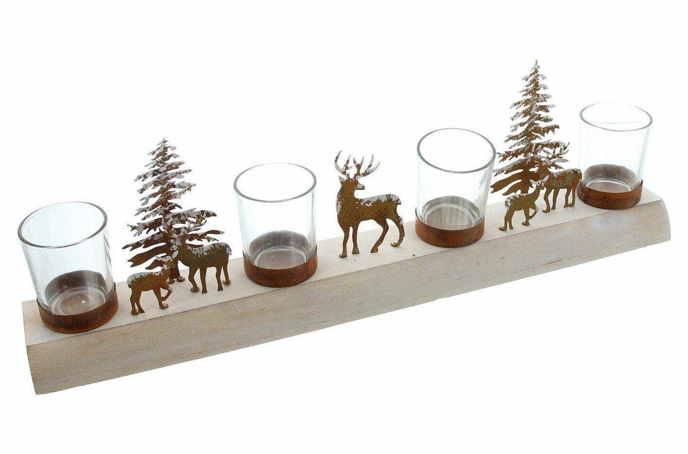Home-trends24.de Adventskranz Adventskranz Lichterboard Winterlandschaft Ke günstig online kaufen