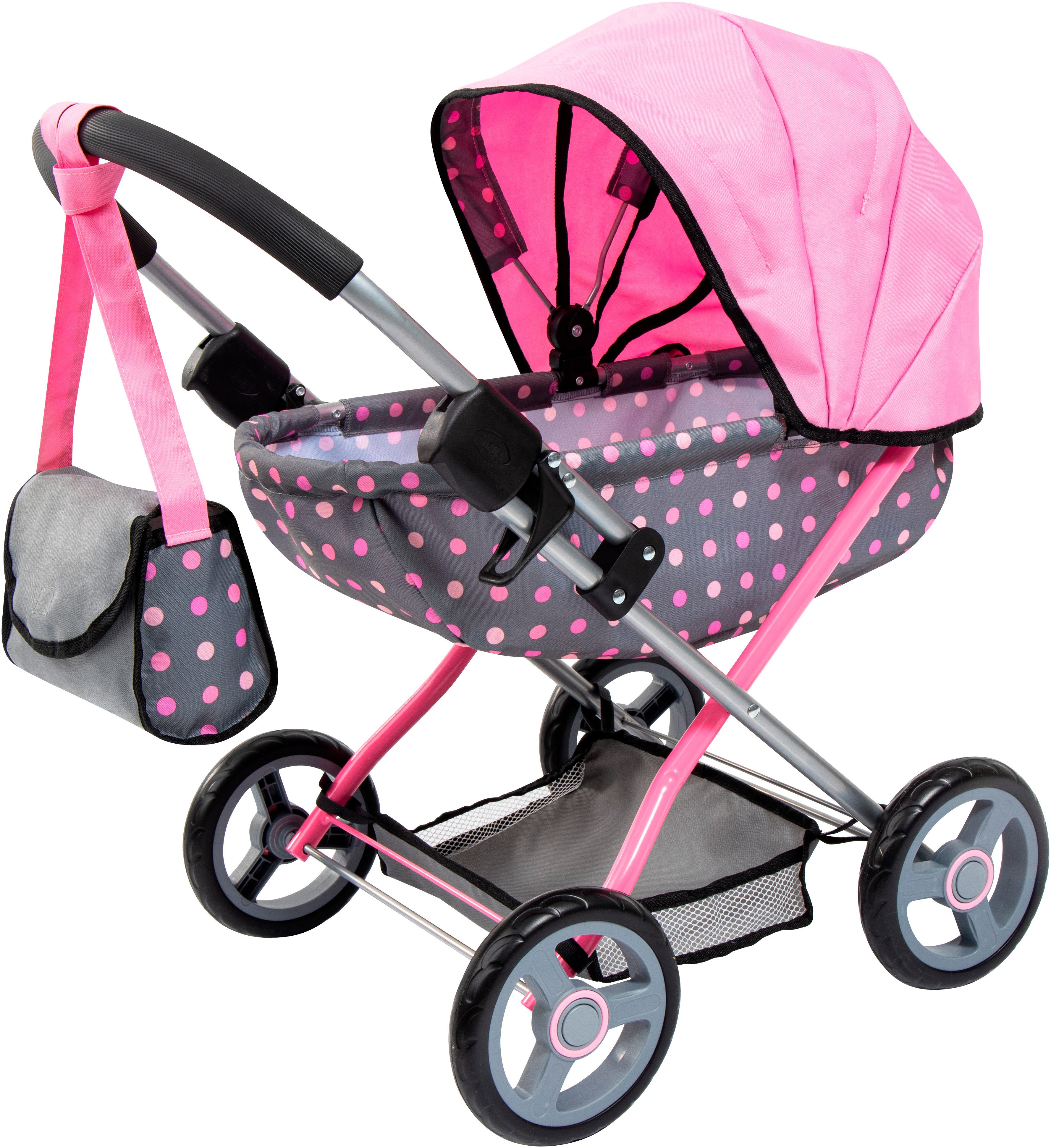 Bayer Puppenwagen Cosy, mit Wickeltasche