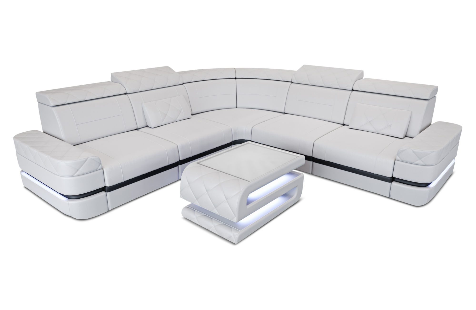 Sofa Dreams Ecksofa Ledersofa Positano L günstig online kaufen