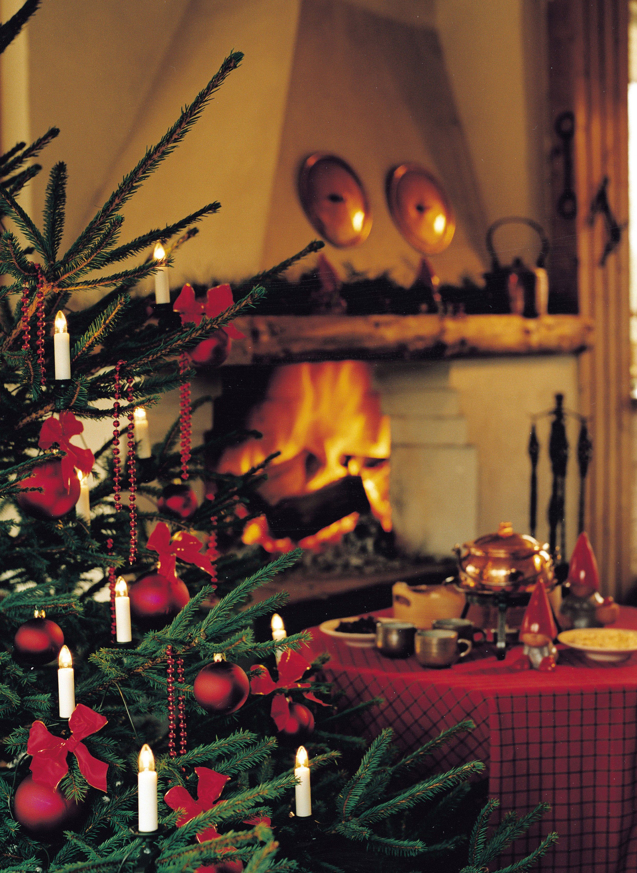 Baumkette, klare Weihnachtsdeko, Christbaumschmuck, String, Christbaumkerzen One 25 KONSTSMIDE Birnen Topbirnen, 25-flammig,