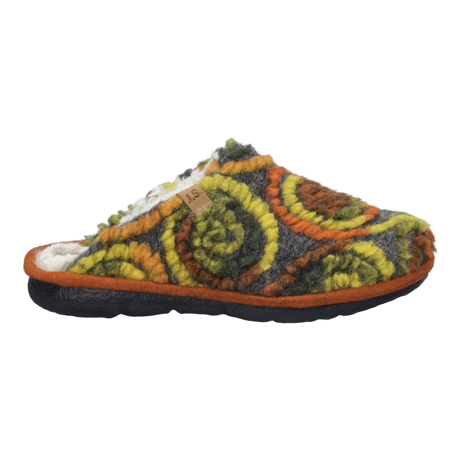 Josef Seibel Josef Seibel Lille 09 Damen Pantoffel 55409-PL239-842 in orange-multi Hausschuh