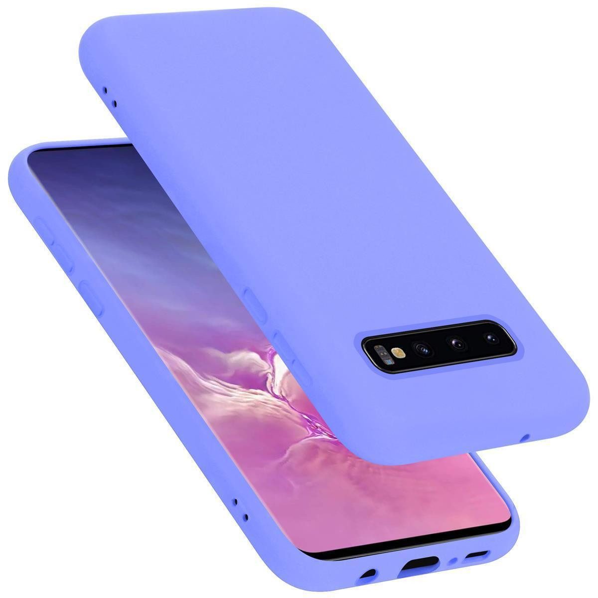 Cadorabo Handyhülle für Samsung Galaxy S10 PLUS Hülle Samsung Galaxy S10 PLUS, Flexible Hülle TPU Silikon Schutzhülle Back Cover Case