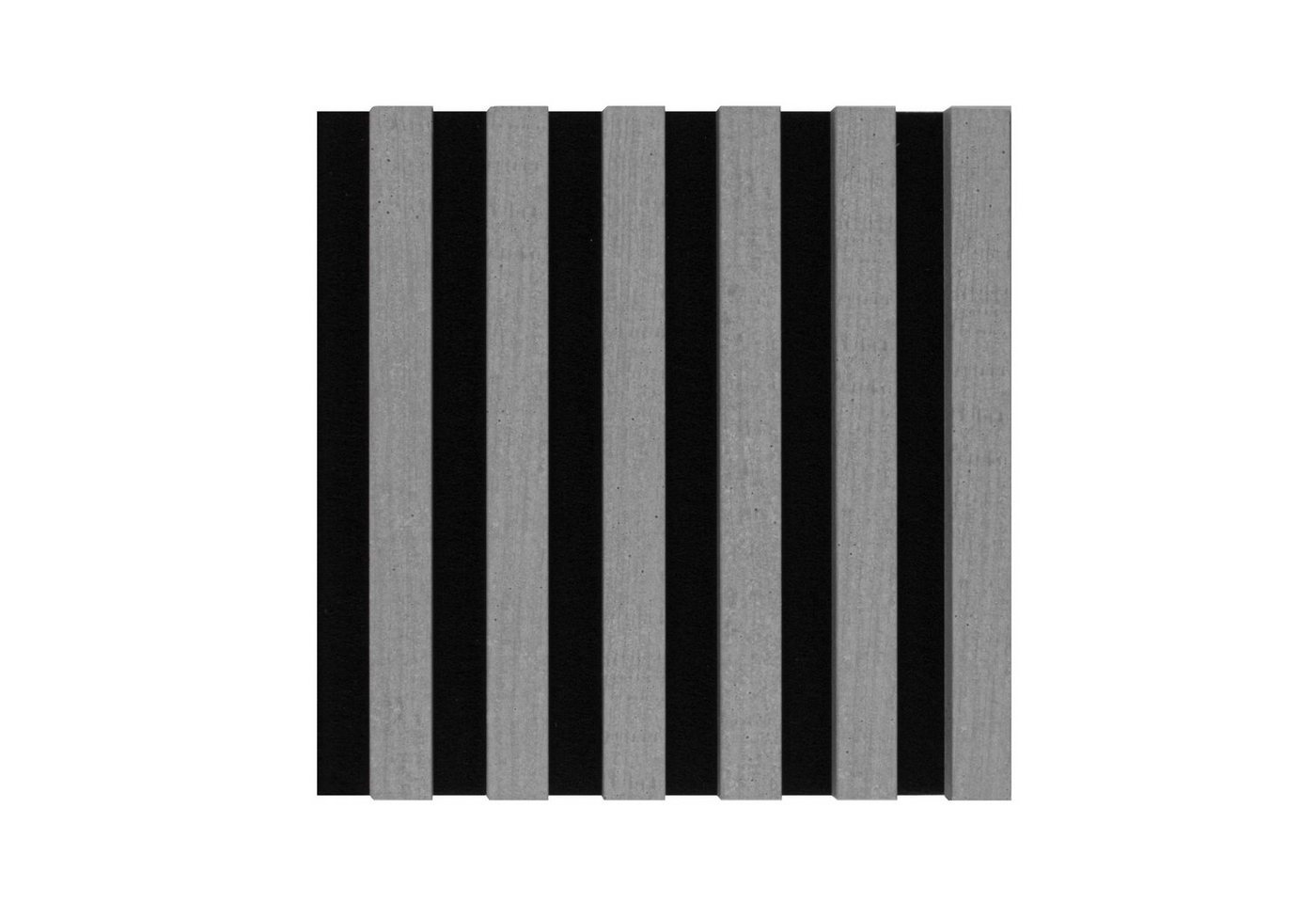 Thumbnail - marbet design Wandpaneel, (Akustikpaneele Akustikquadrate 30x30cm Wandverkleidung Holz - (1 Paneel, schwarz - Beton) Hol...