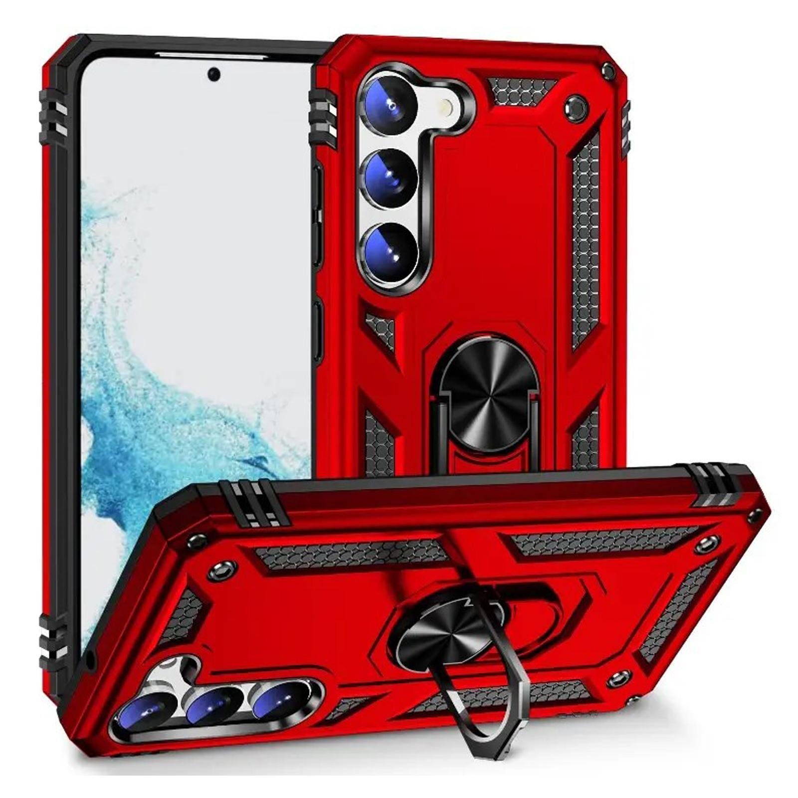 Numerva Handyhülle Schutz Hülle Outdoor Case für Samsung Galaxy A06, Panzer Hülle Bumper Case Cover