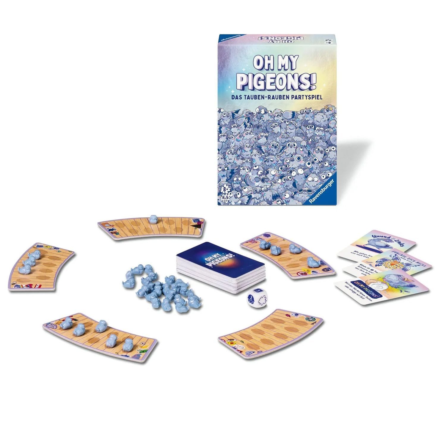 Ravensburger Spiel Oh my Pigeons! - Spiele für Erwachsene ab 8 Jahre