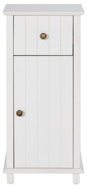 Home affaire Unterschrank Vili Breite 34 cm, Badezimmerschrank aus Massivholz, Kiefernholz