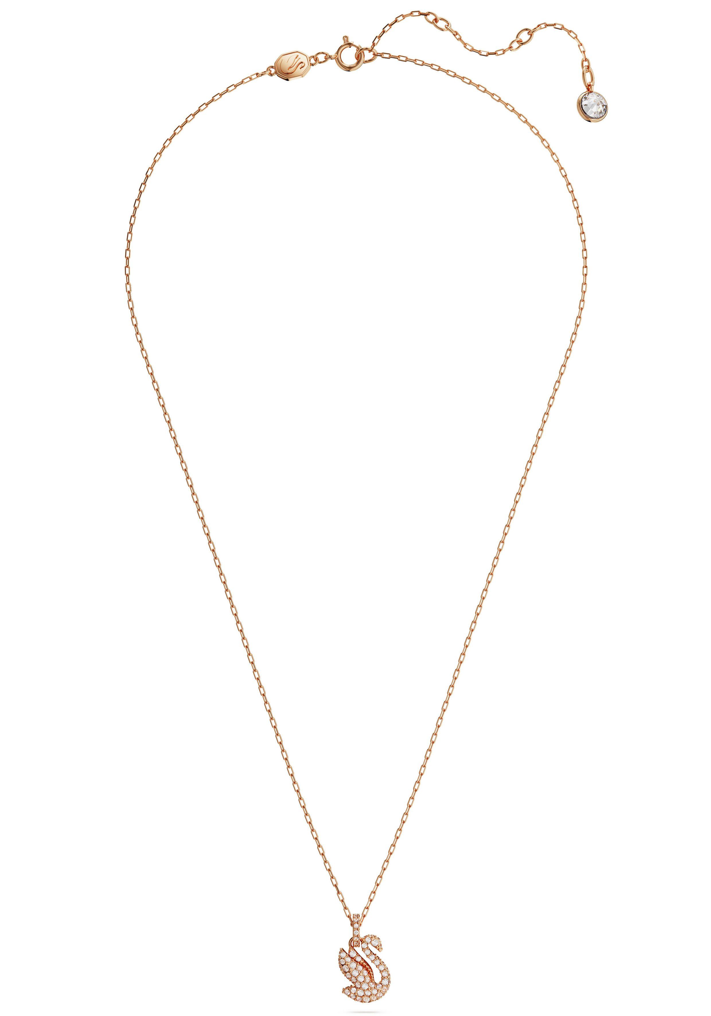 Swarovski Kette mit Anhänger Swan Pave Schwan, mit Swarovski® Kristall günstig online kaufen