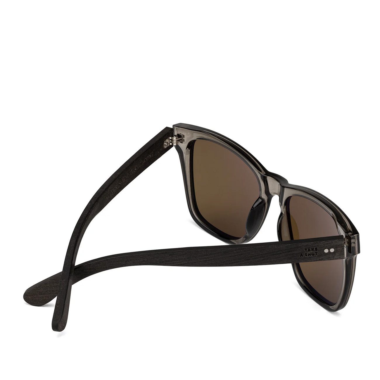 TAKE A SHOT Sonnenbrille Take a Shot Lost in Space Schwarzes Eichenholz