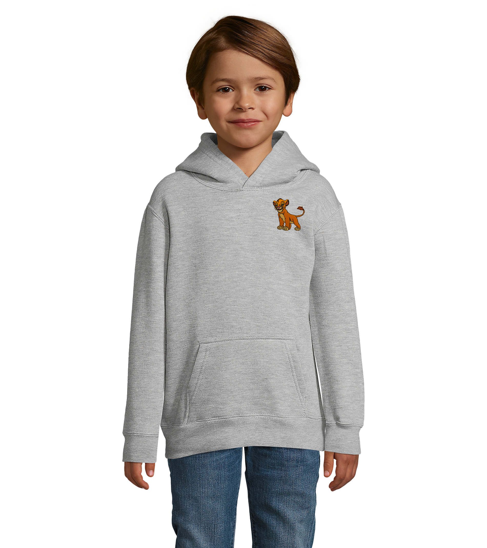Hoodie Simba König Löwen löwe Sahara Retro Kino Film Vintage kinder Hoodie