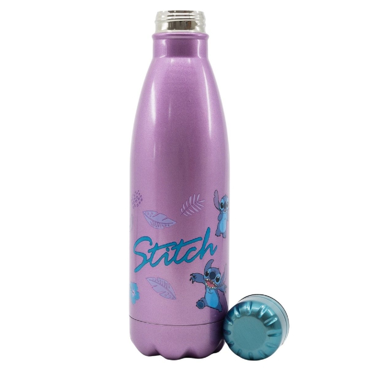 Stitch Trinkflasche - Stainless Steel Bottle 780 ml mit Schraubverschluss, Edelstahl