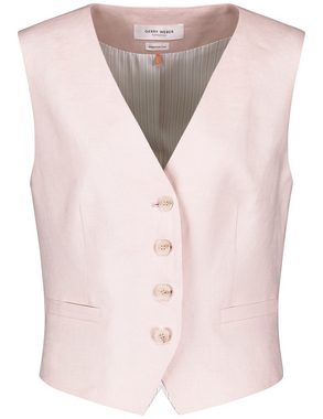 GERRY WEBER Cardigan Elegante Weste aus Leinen