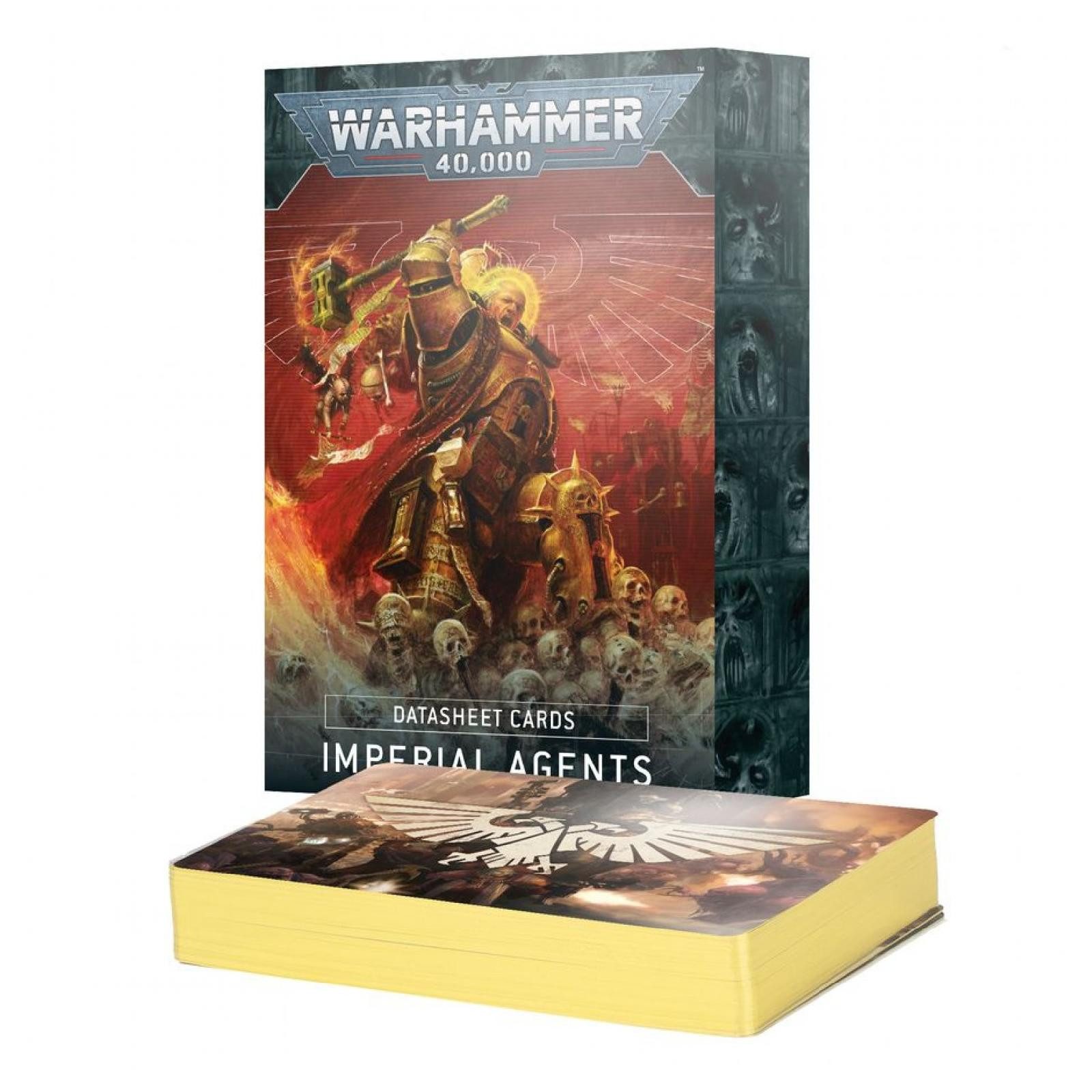 Games Workshop Modellbausatz Imperiale Agenten: Datasheet Cards (Englisch)