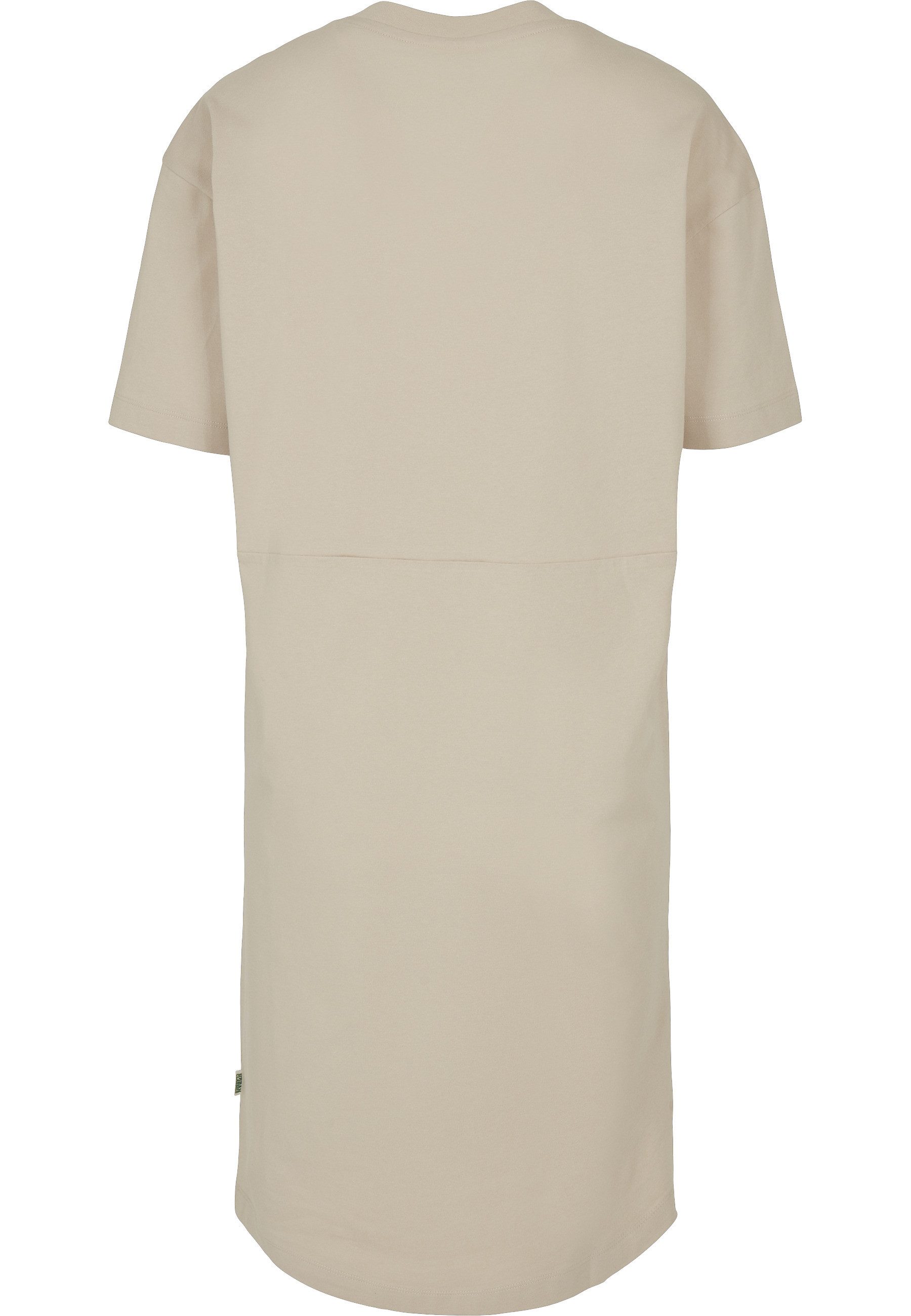 URBAN CLASSICS A-Linien-Kleid Urban Classics Damen Ladies Organic Oversized Slit Tee Dress (1-tlg)