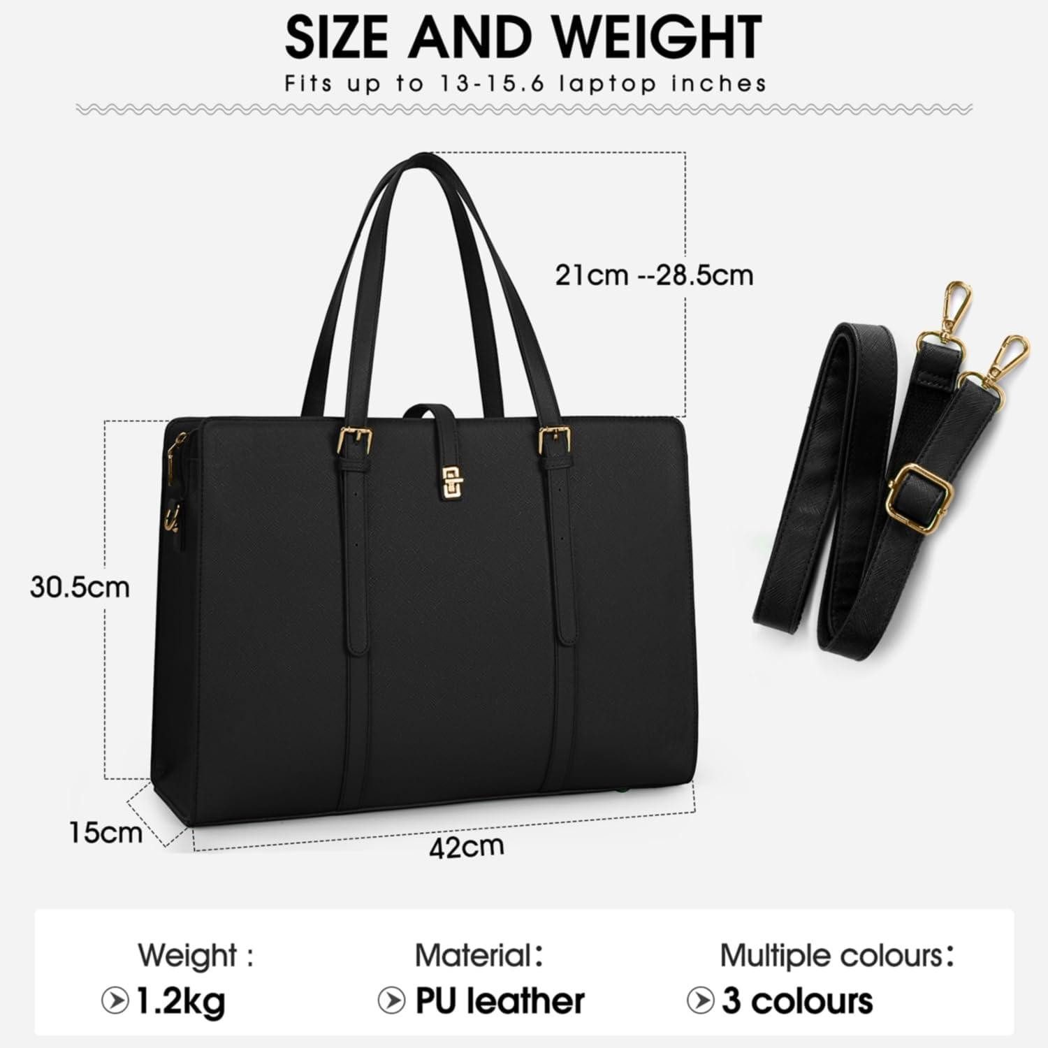 LuxusKollektion Laptoptasche Handtasche Damen Shopper Groß günstig online kaufen