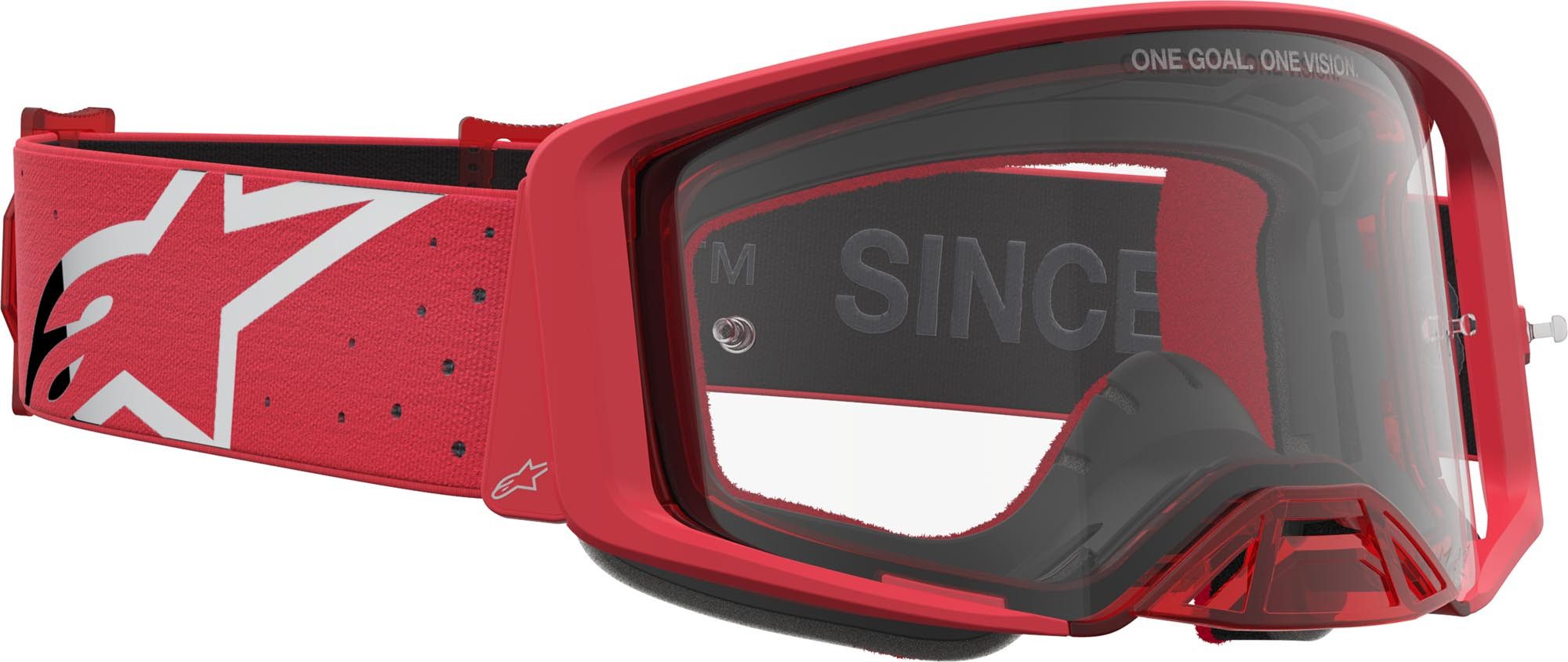 Alpinestars Motorradbrille Supertech Vesta Motocross Brille, Mit Band