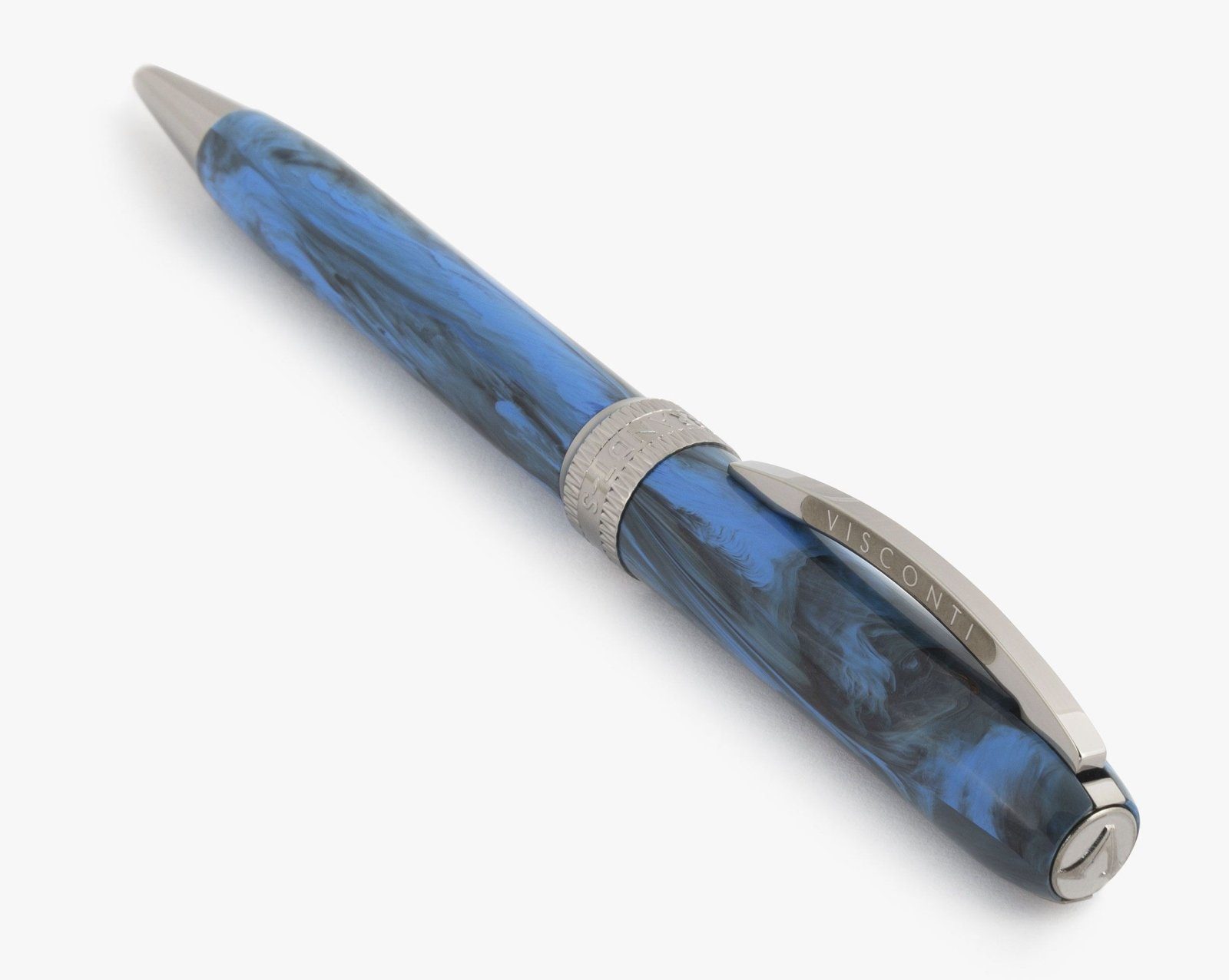 Set) Ballpoint Ruthenium, Blue (kein Visconti Visconti Kugelschreiber S Kugelschreiber Light Rembrandt-