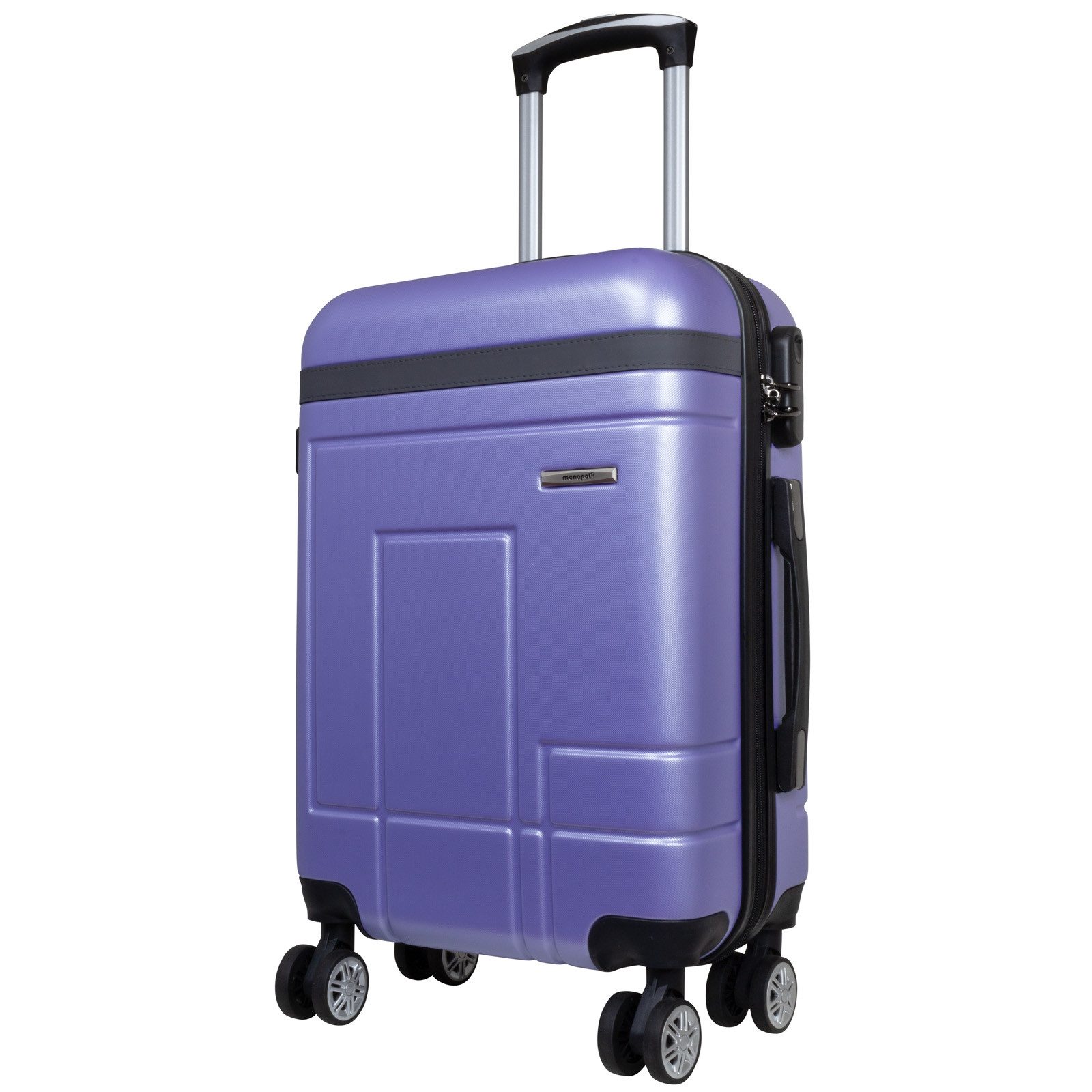 Hartschalen-Trolley Genf, 4 Farben, 3 Größen, Reisekoffer mit