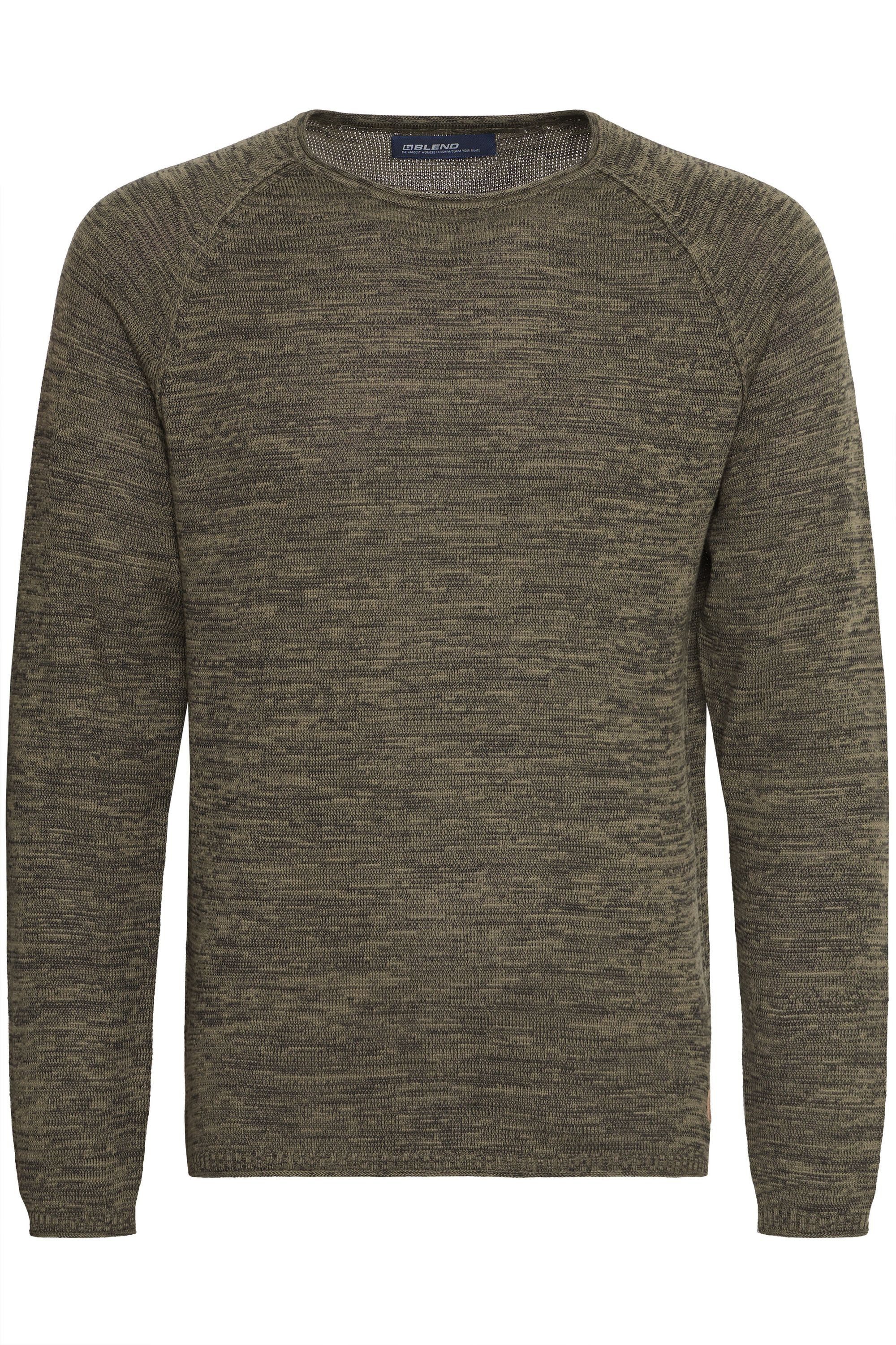 Blend Strickpullover BHDan Stilvoller Strickpullover mit aufgerollten Säume günstig online kaufen