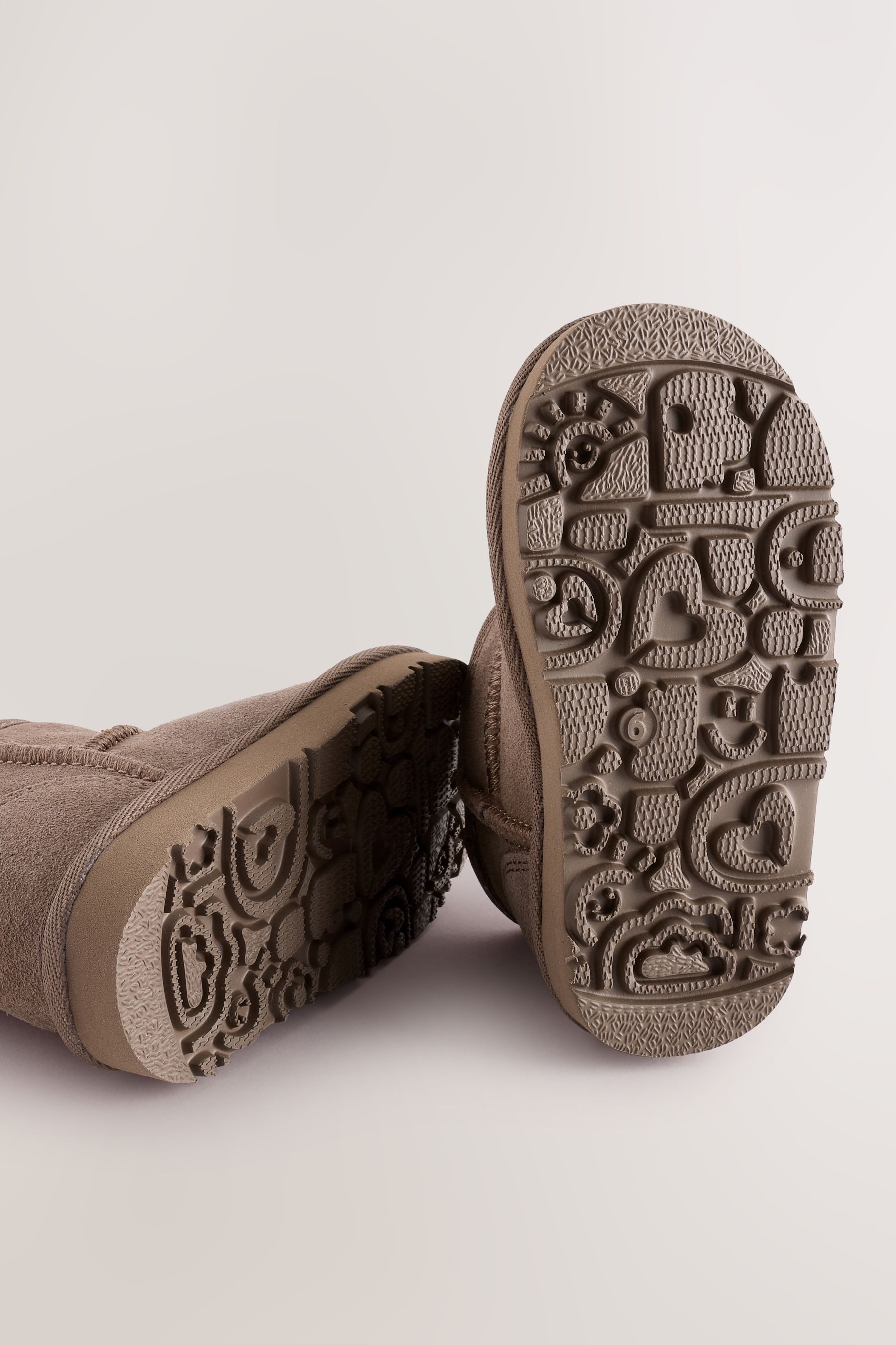Next Wasserabweisende Schlupfstiefel aus Veloursleder Babystiefel – Bild 4 von 5