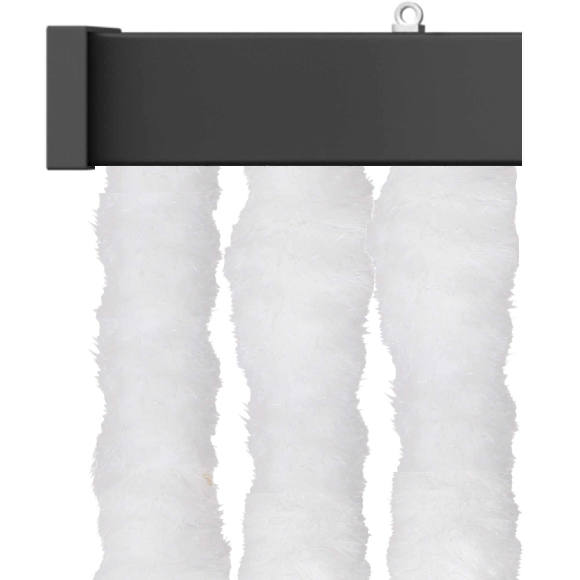 Arsvita Türvorhang Flauschvorhang 120x200cm, Ösen (1 günstig online kaufen