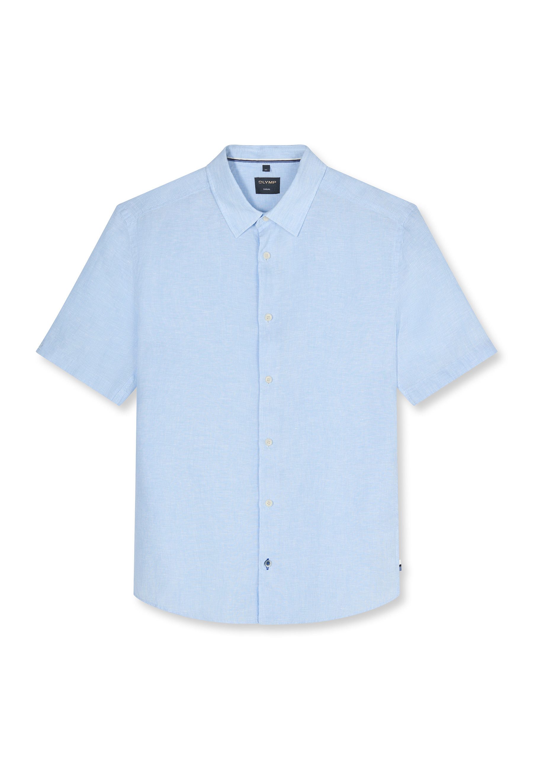 OLYMP Kurzarmhemd OLYMP Casual, Regular Fit, Kent