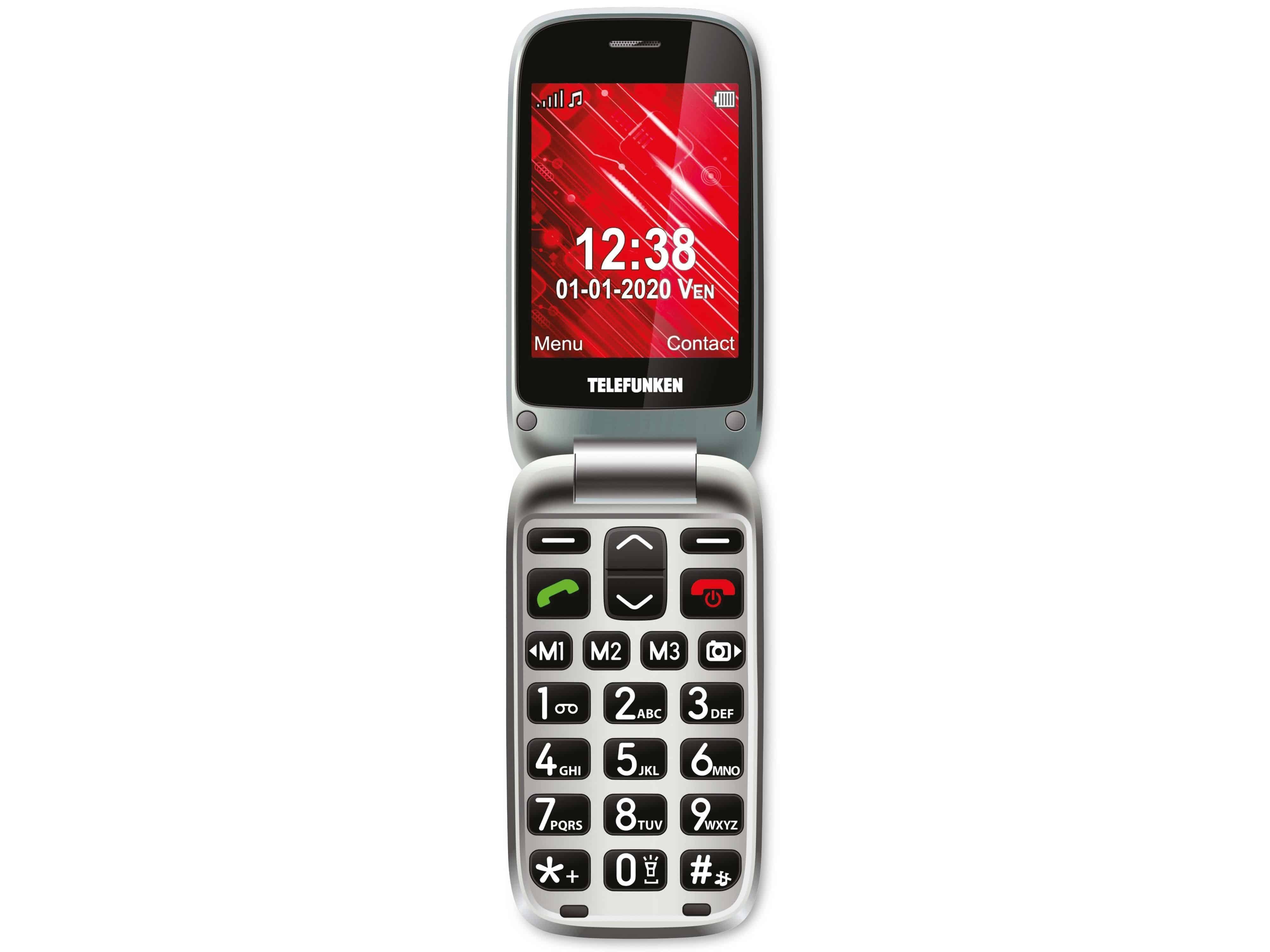 [Sehr willkommen] Telefunken TELEFUNKEN Handy Handy schwarz S560