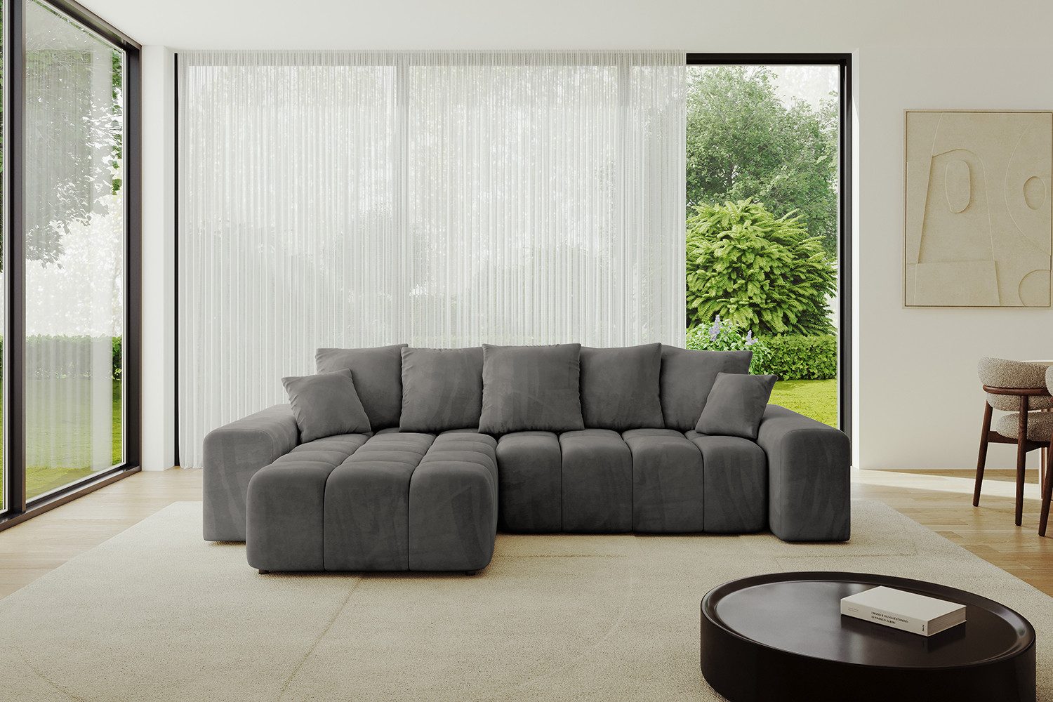 ALTDECOR Ecksofa ENIL-L, Couch mit Schlaffunktion, günstig online kaufen