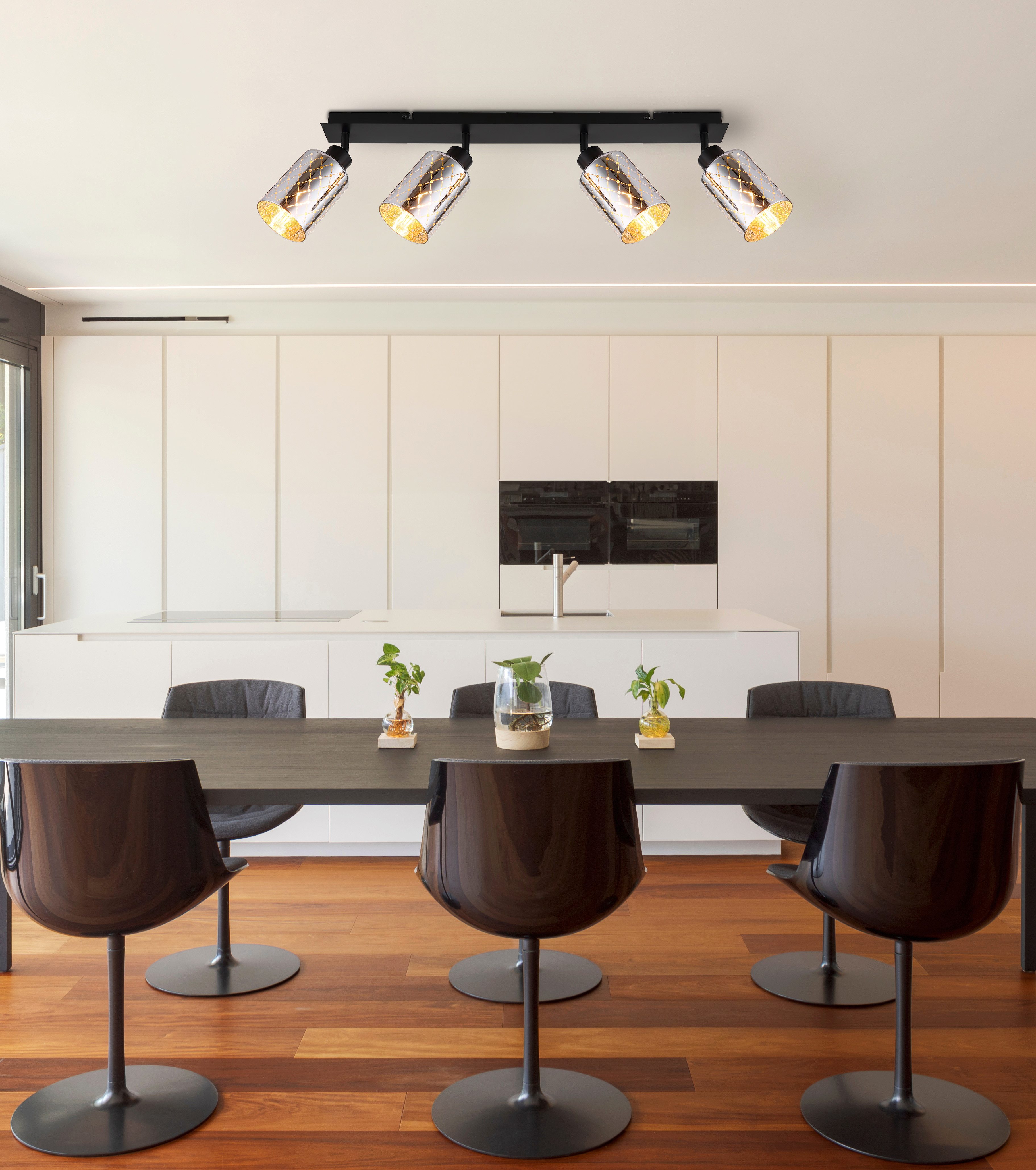 GLOBO LIGHTING Deckenstrahler ALONSO, ohne Leuchtmittel, Spot Deckenspot Flur Schlafzimmer Wohnzimmer