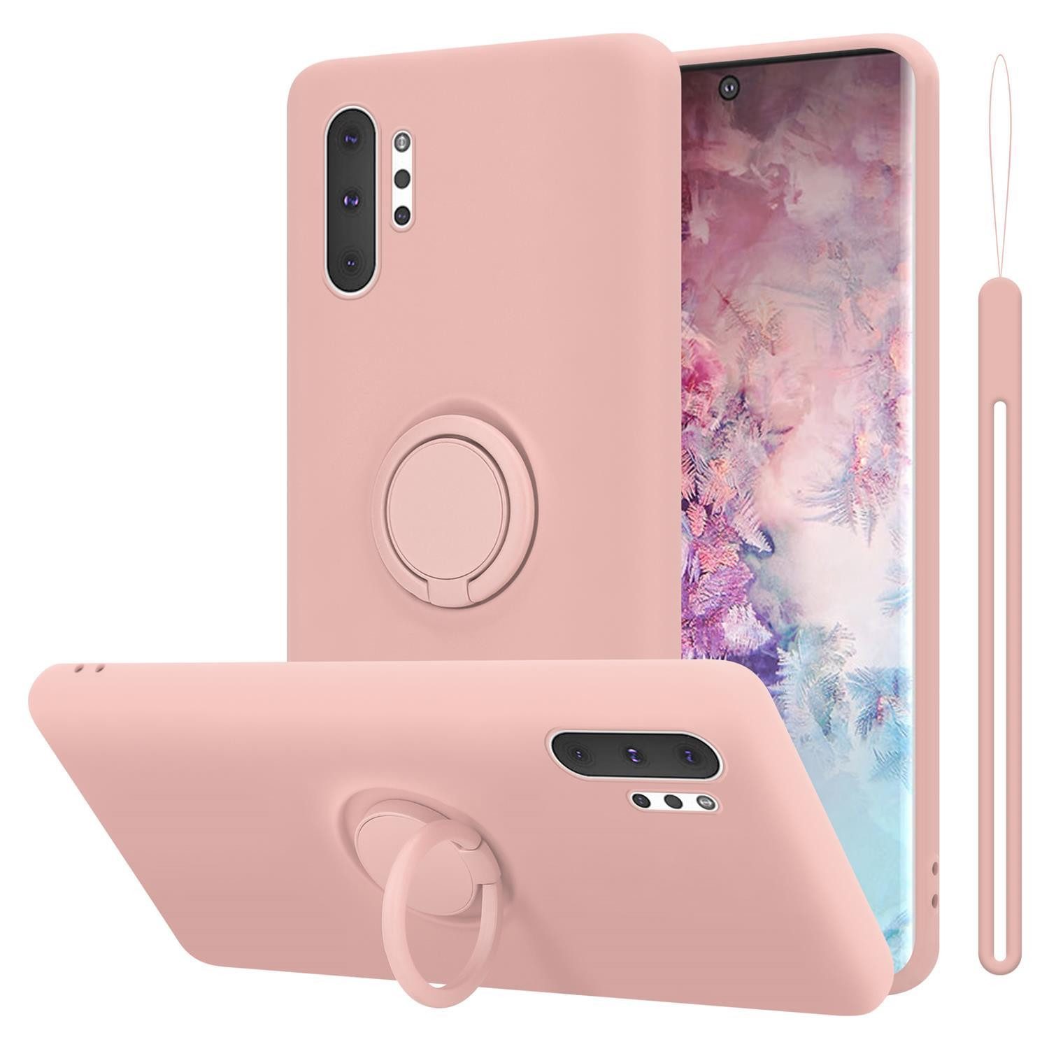 Cadorabo Handyhülle für Samsung Galaxy NOTE 10 PLUS Hülle Samsung Galaxy NOTE 10 PLUS, Robustes Hard Case - Handy Schutzhülle - Hülle - Back Cover Bumper