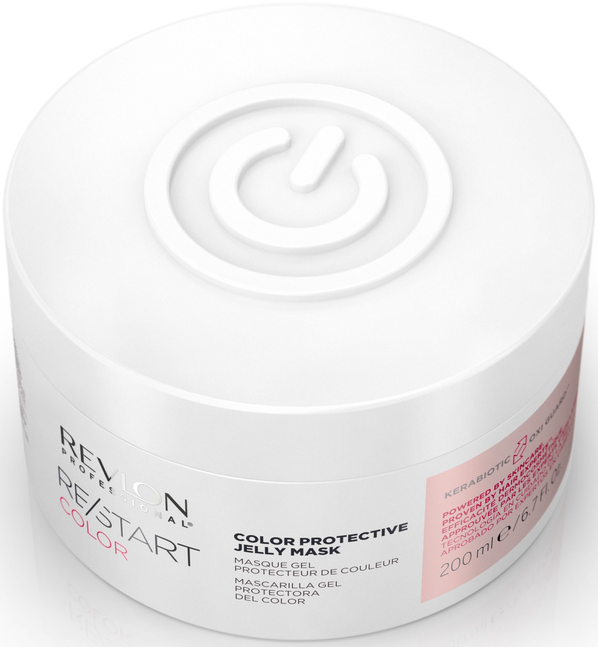 REVLON PROFESSIONAL Haarmaske RE/START COLOR PROTECTIVE JELLY MASK, Beugt Verblassen vor und spendet Feuchtigkeit für coloriertes Haar.