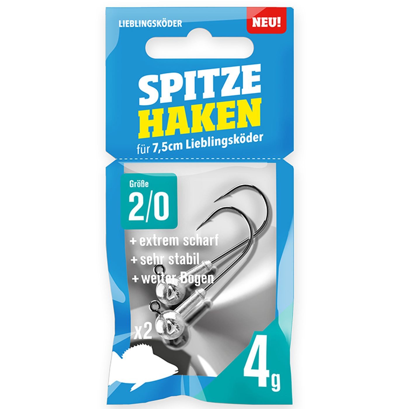 Lieblingsköder Jighaken Lieblingsköder Spitze Haken 2/0 - 2 Jighaken