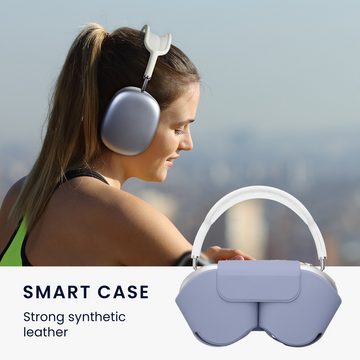 kwmobile Kopfhörer-Schutzhülle Hülle für Apple AirPods Max Case aus Polyester, Kopfhörer Tasche Etui - Cover in Lavendel