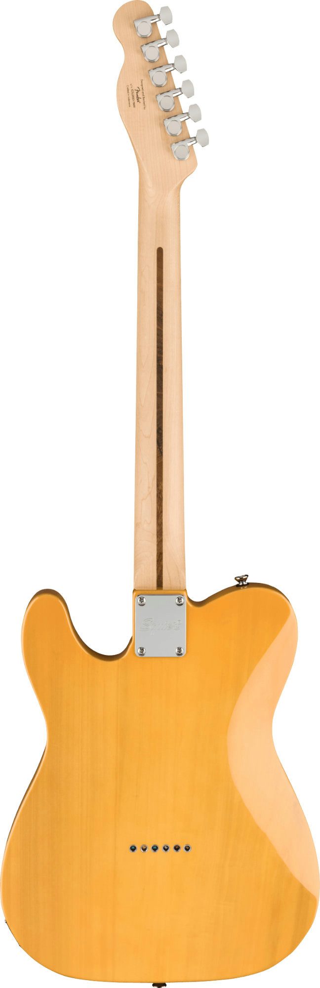 Squier E-Gitarre Affinity Telecaster MN Butterscotch Blonde, Telecaster, mit Ahorn-Griffbrett