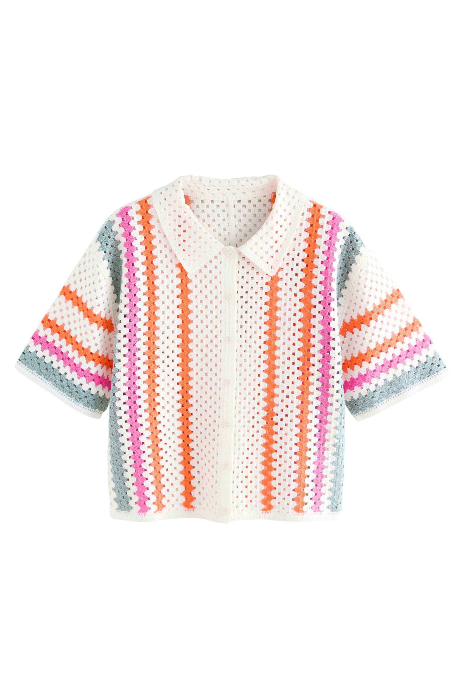 Next Kurzarmbluse Kurzärmeliges Relaxed Fit Hemd günstig online kaufen