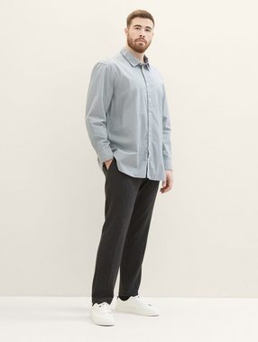 TOM TAILOR PLUS Langarmhemd Plus - Hemd mit Karomuster