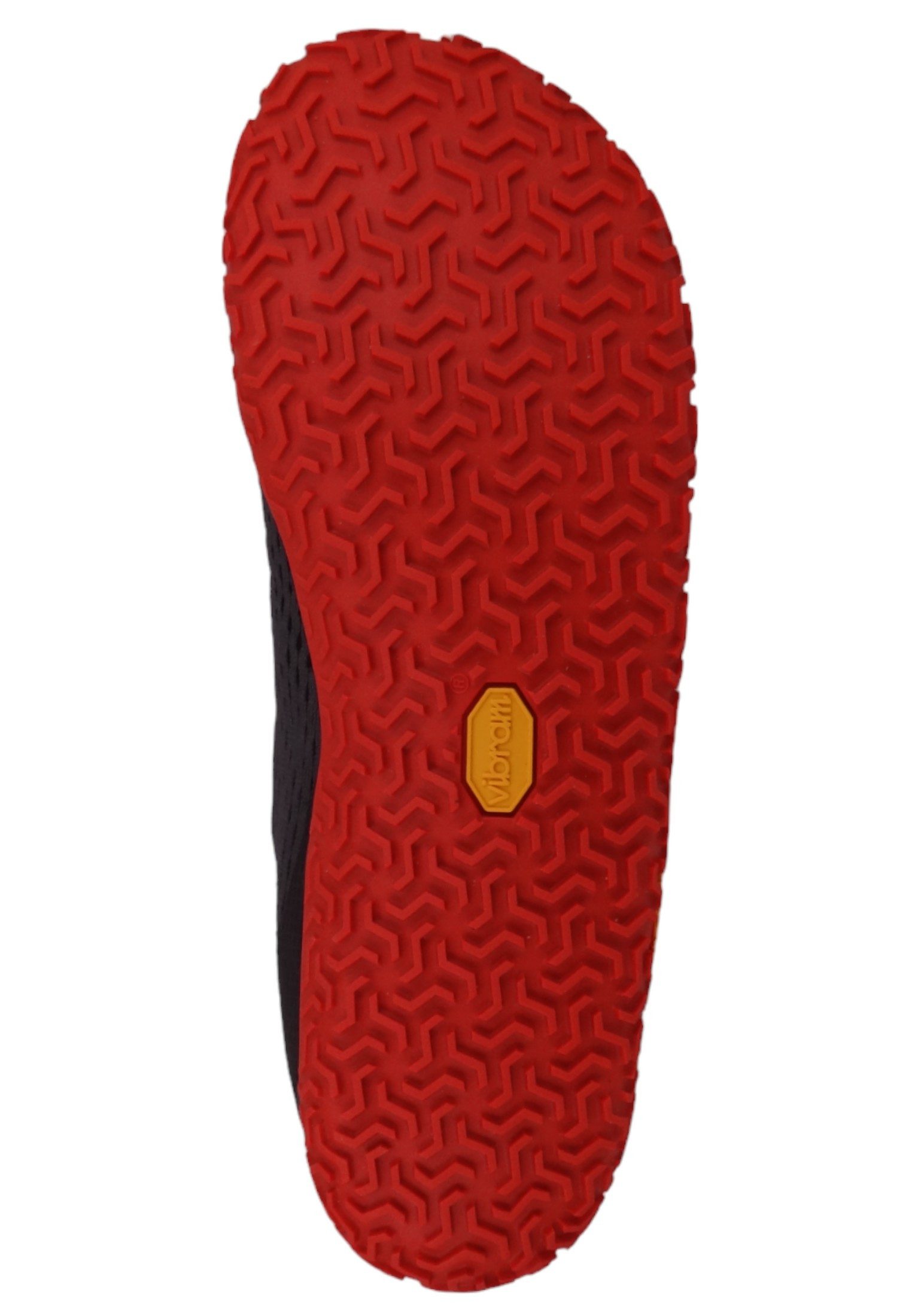 Merrell J067667 Vapor Glove 6 Barefoot Granite/Tangerine Schnürschuh