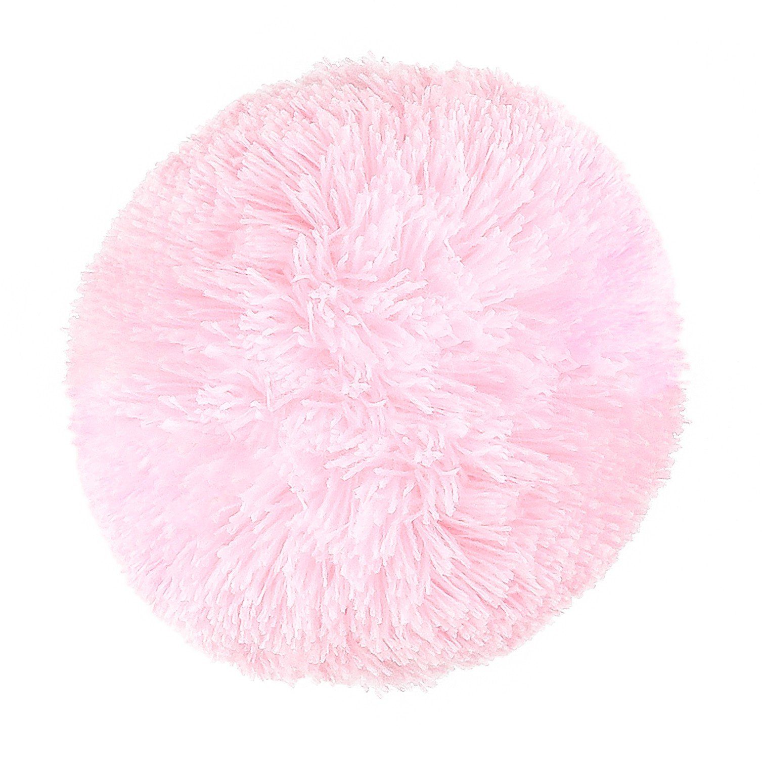 maDDma Pompon 2 Bommeln / Wollbommeln / Pompon, 7cm (2 Stück), pastellrosa