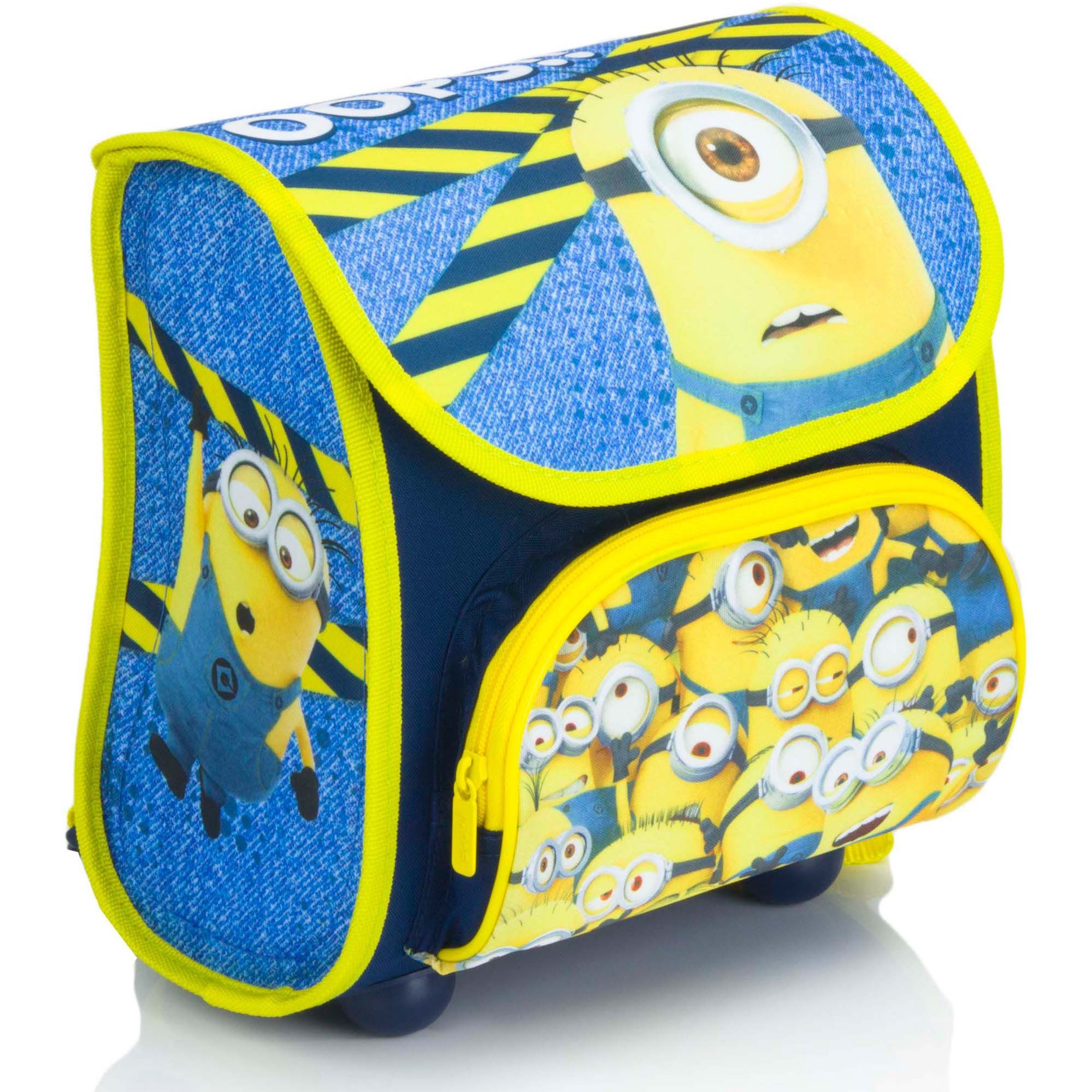 Minions Schulranzen Schulranzen für Kinder – Bunter Rucksack mit beliebten Figuren