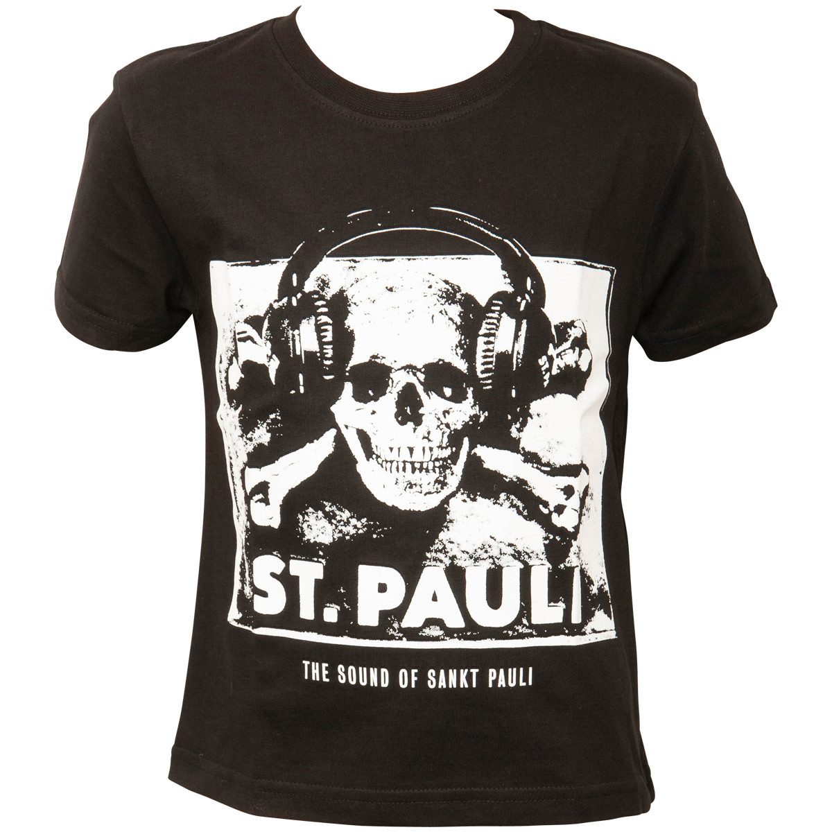 FC St. Pauli Print-Shirt FC St. Pauli - Kinder T-Shirt Sound - schwarz