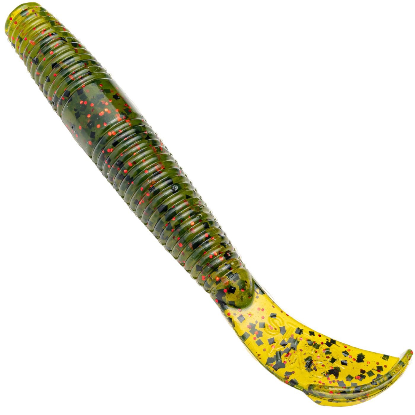 Kunstköder Strike King Rage Ned Cut-R Worm 7,5cm - 9 Gummiwürmer