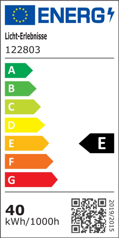 Energieeffizienzklasse: 
