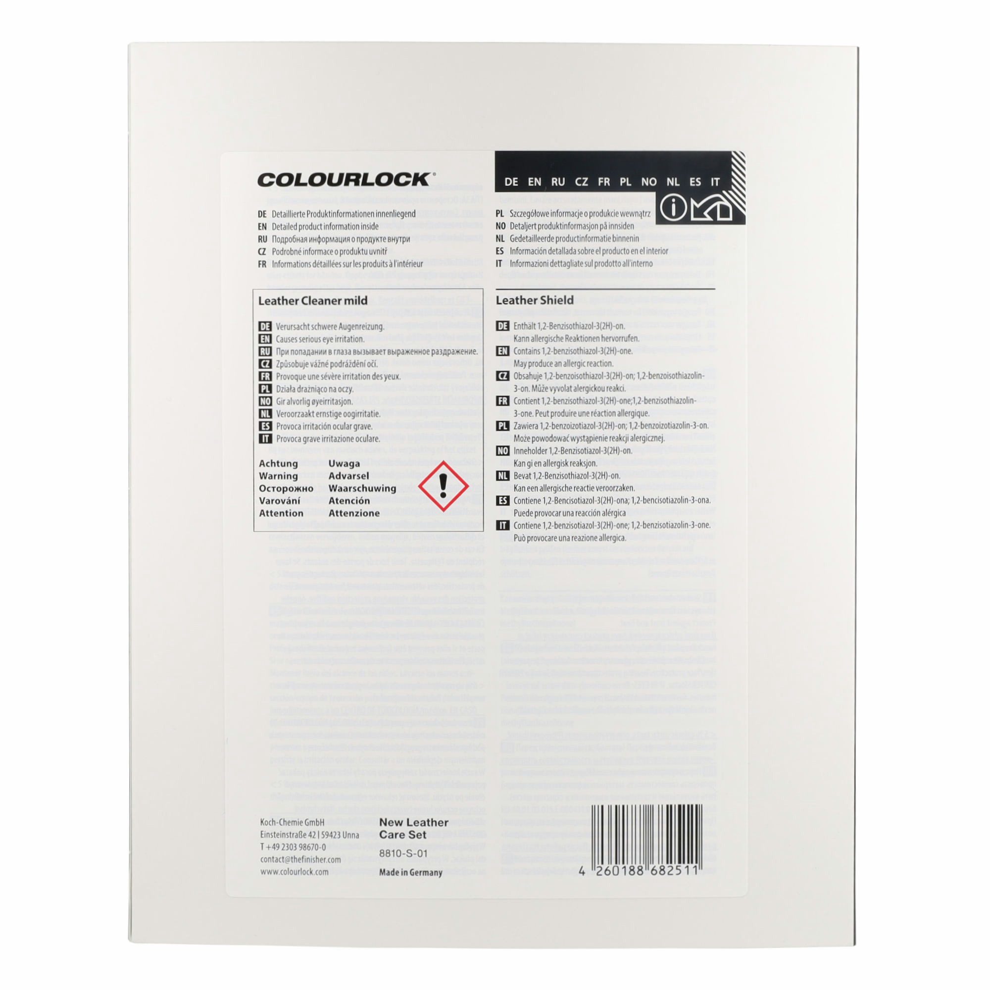 Colourlock Colourlock - Neuleder Pflegeset mit Leder Versiegelung Lederpflegeset