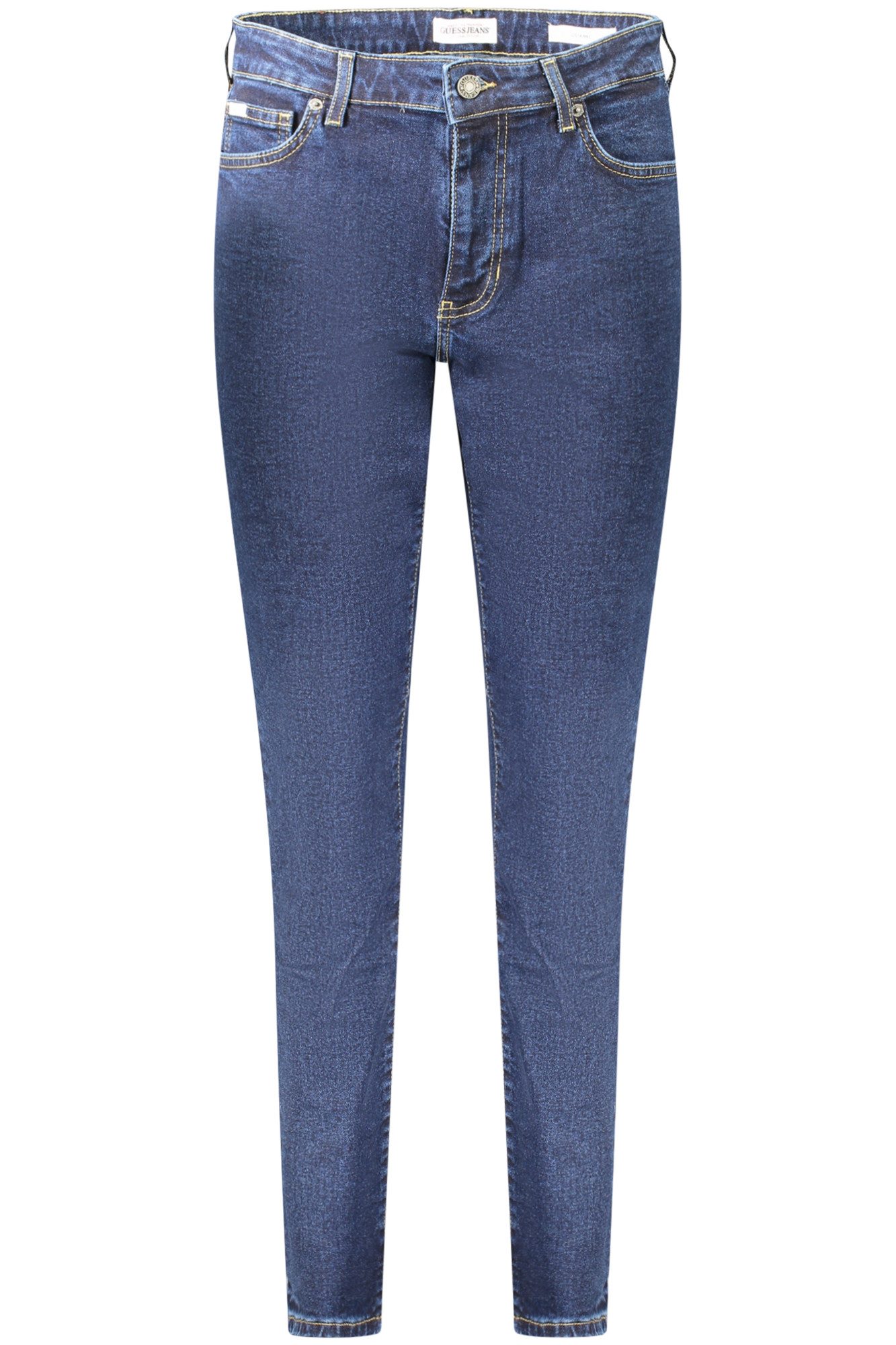 GUESS JEANS 5-Pocket-Jeans Damen Skinny Jeans Blau mit Logo - Stilvolles Denim-Design