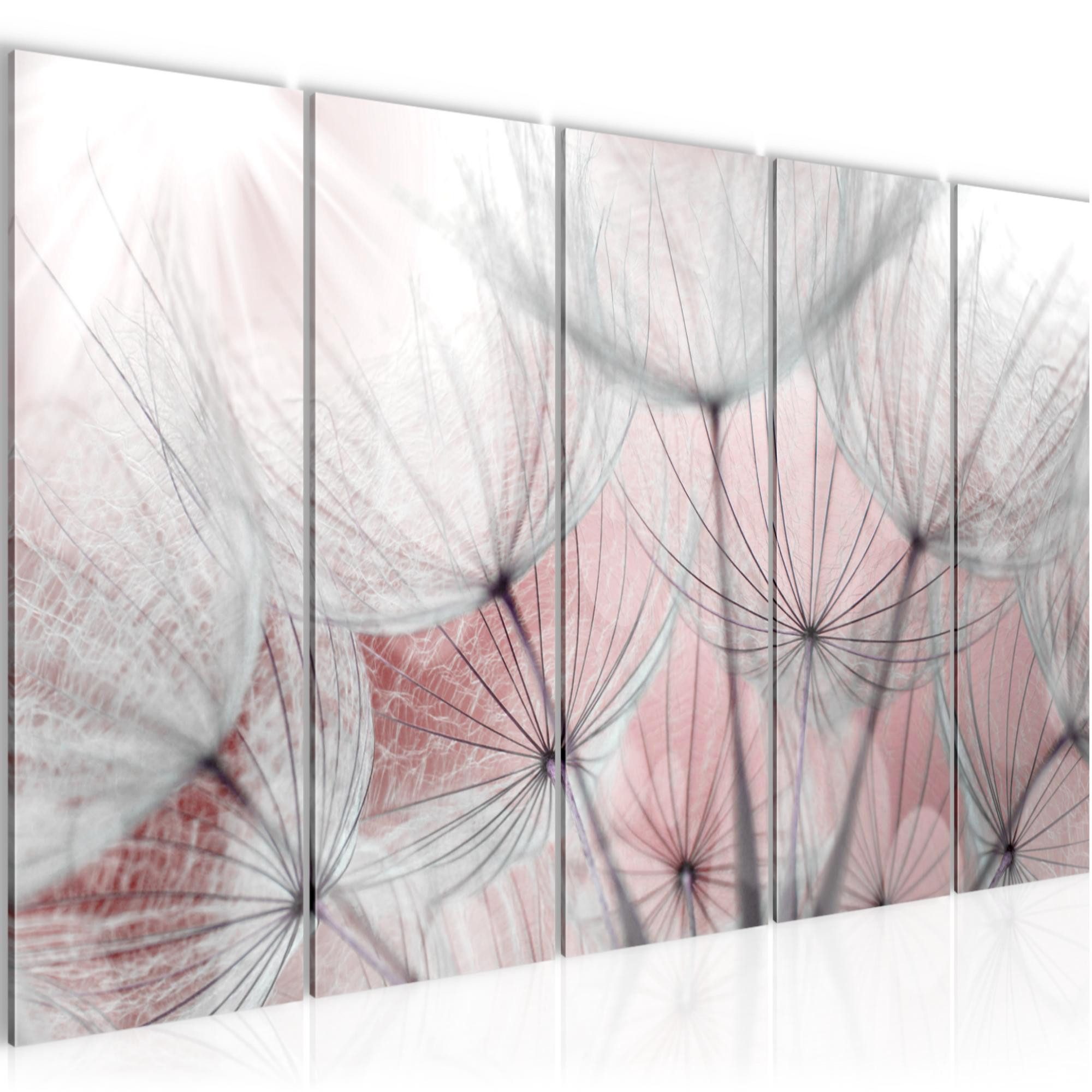 Runa Art Wandbild Bild Pusteblume auf Vlies Leinwand Wanddekoration 206156c, 150L x 60B cm
