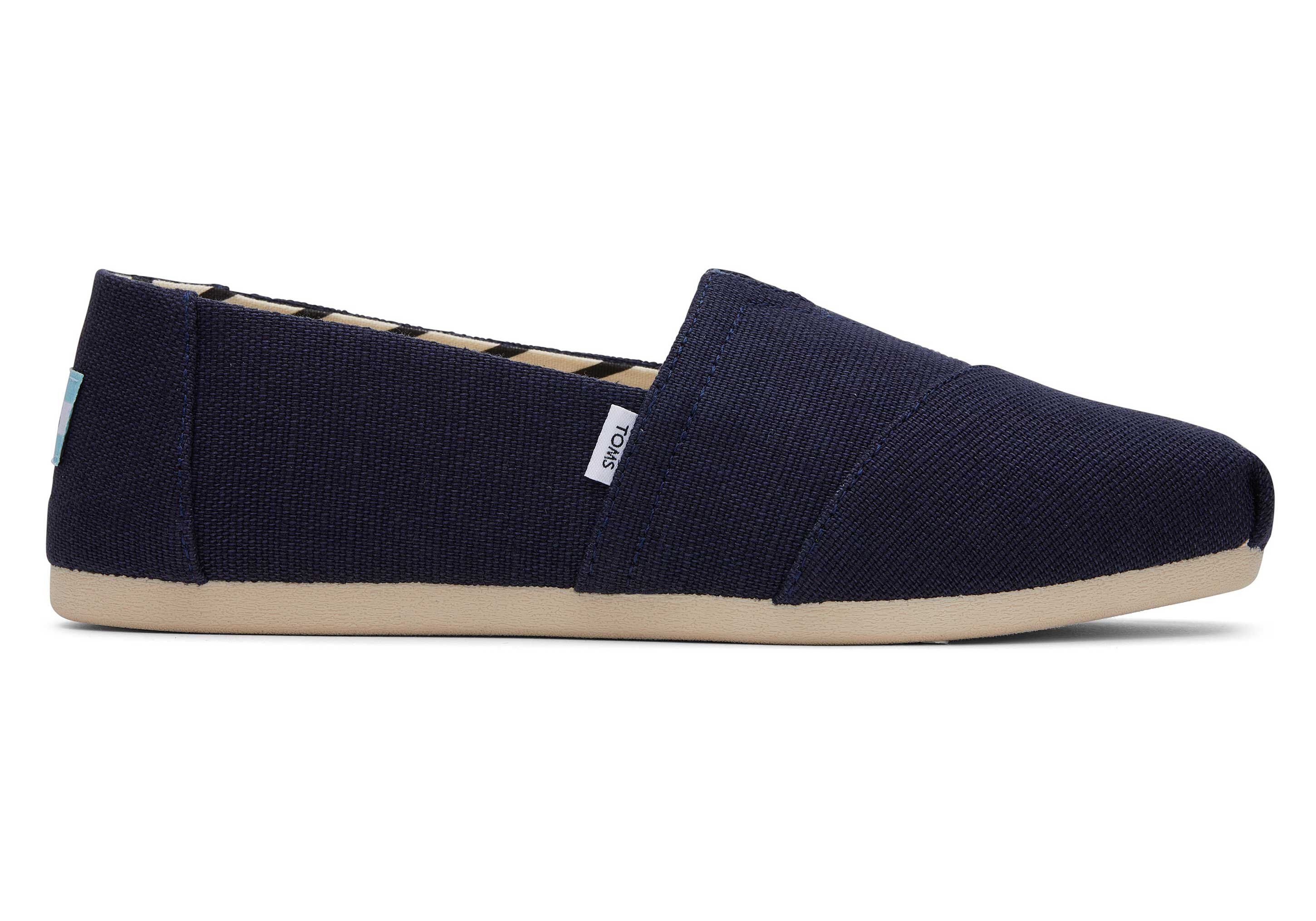 TOMS Alpargata aus Heritage-Canvas Schwarz Espadrille