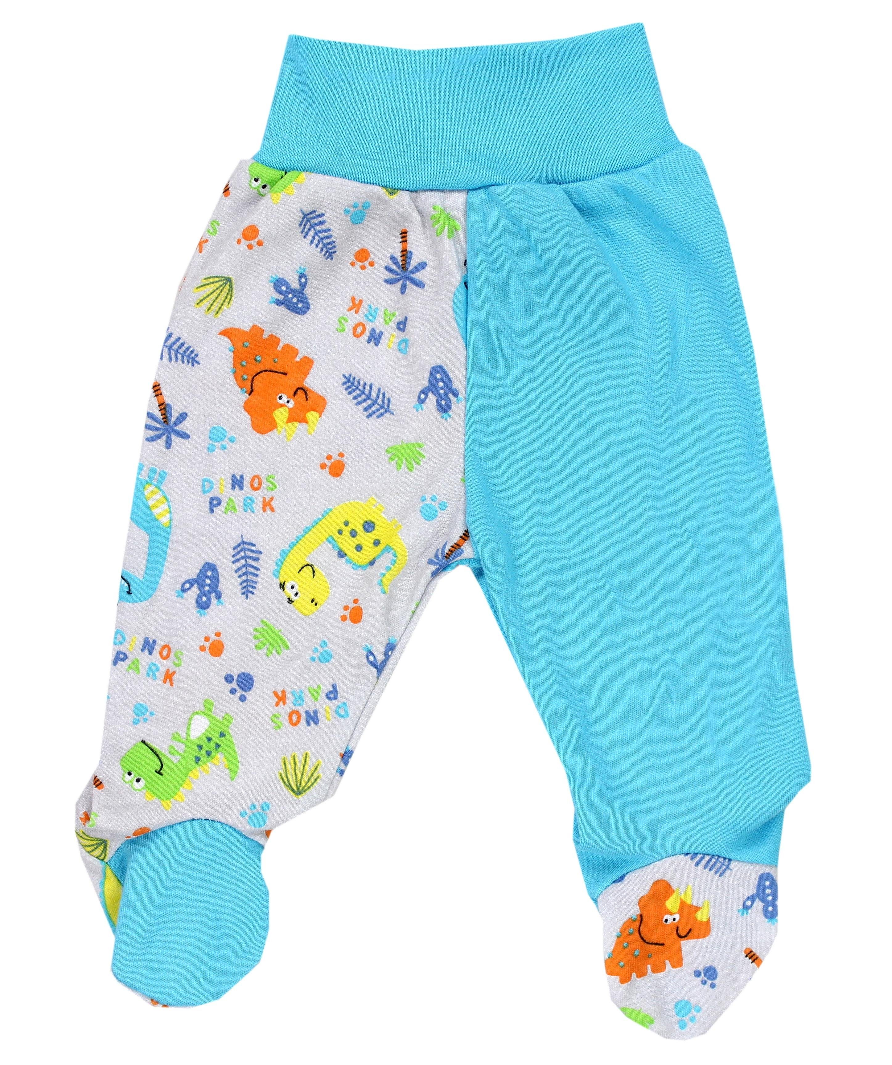 TupTam Schlupfhose TupTam Baby Unisex Junge 5er mit 4 Pack Fuß Bunte Hose