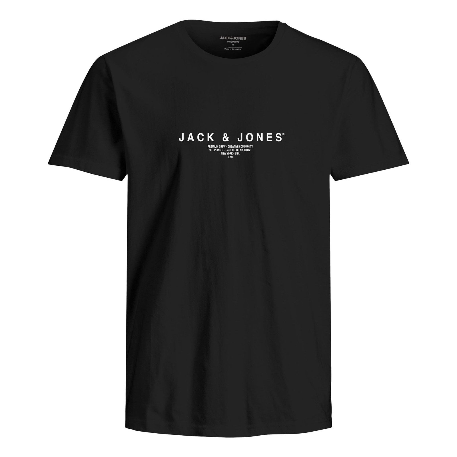 Jack & Jones JJBeau T-Shirt 3er Pack – Lässige Basic-Shirts Mit Frontprint, Kurzarm, Für Herren