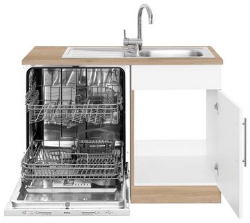 wiho Küchen Winkelküche Cali, mit E-Geräten, Stellbreite 220 x 170 cm