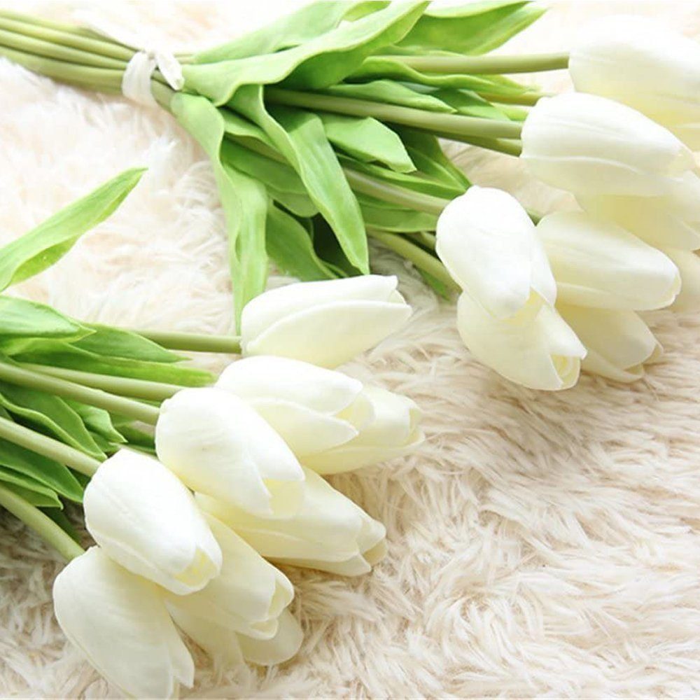Dekoration Zimmerpflanze Home Blume Künstliche SRRINM Tulpe für Künstliche Potting,